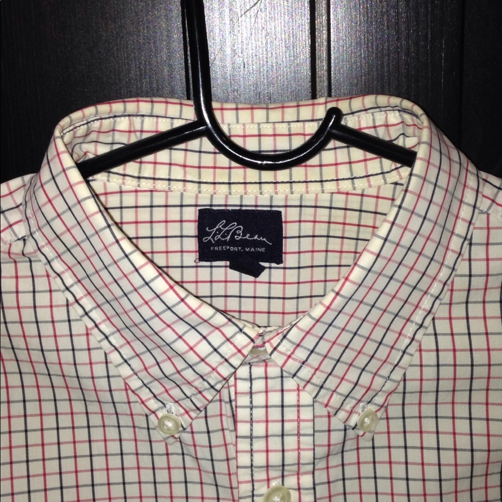 Patterned casual button down